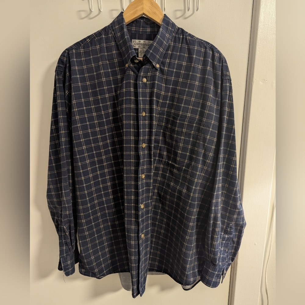 Crossings Blue and Yellow Shirt